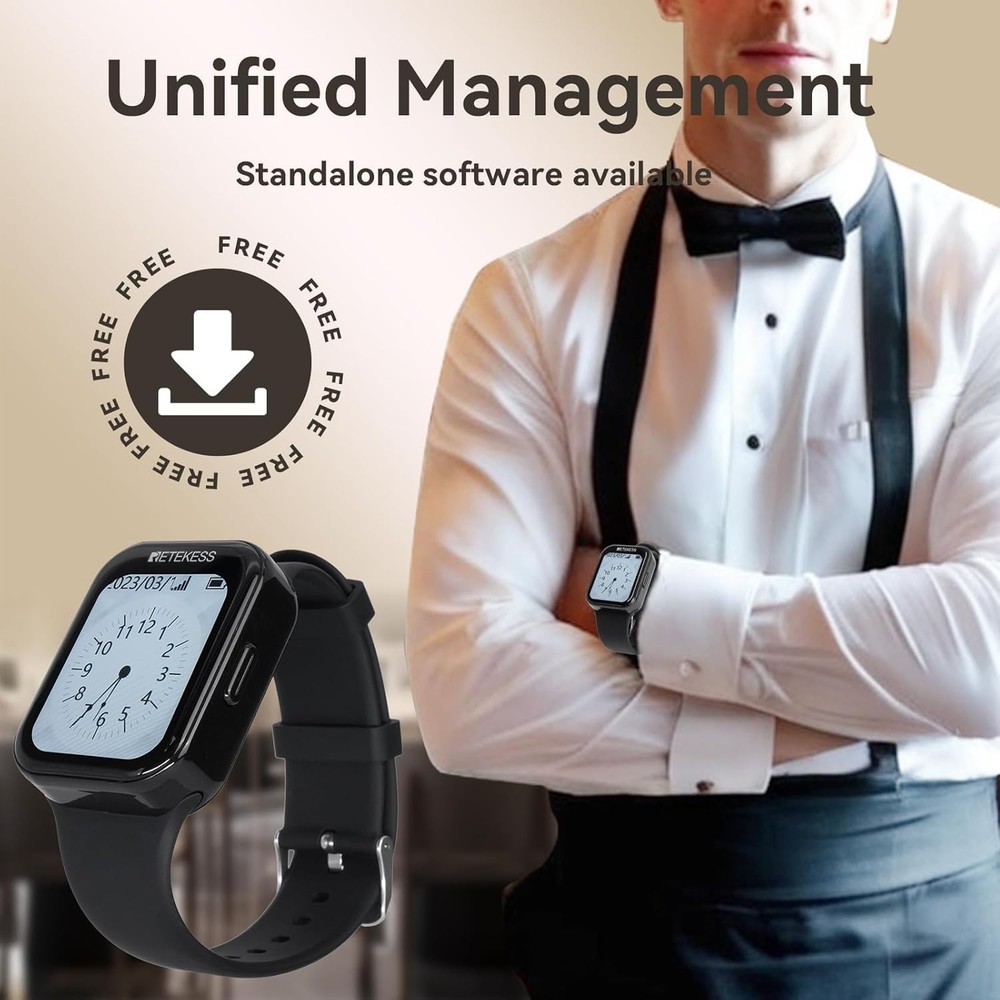 Retekess TD113 Waitress Pager System Restaurant Pagers for Servers 262ft
