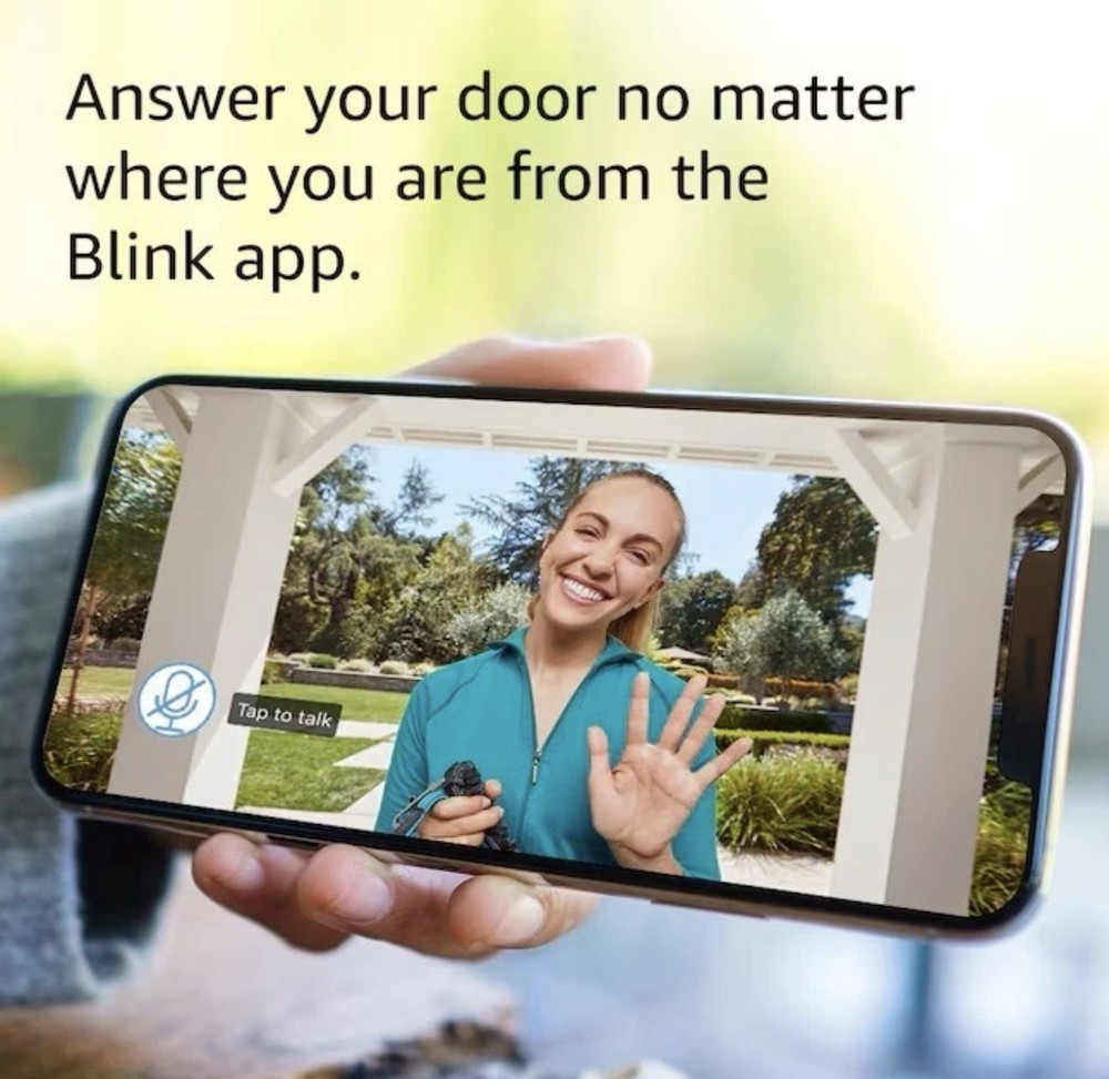 Blink Video Doorbell - White (Standalone)
