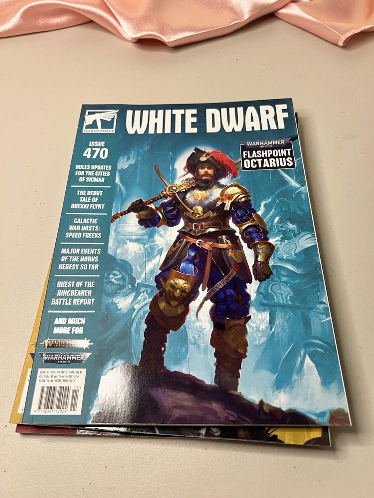 Games Workshop White Dwarf Lot (469, 470, 471 Issues)