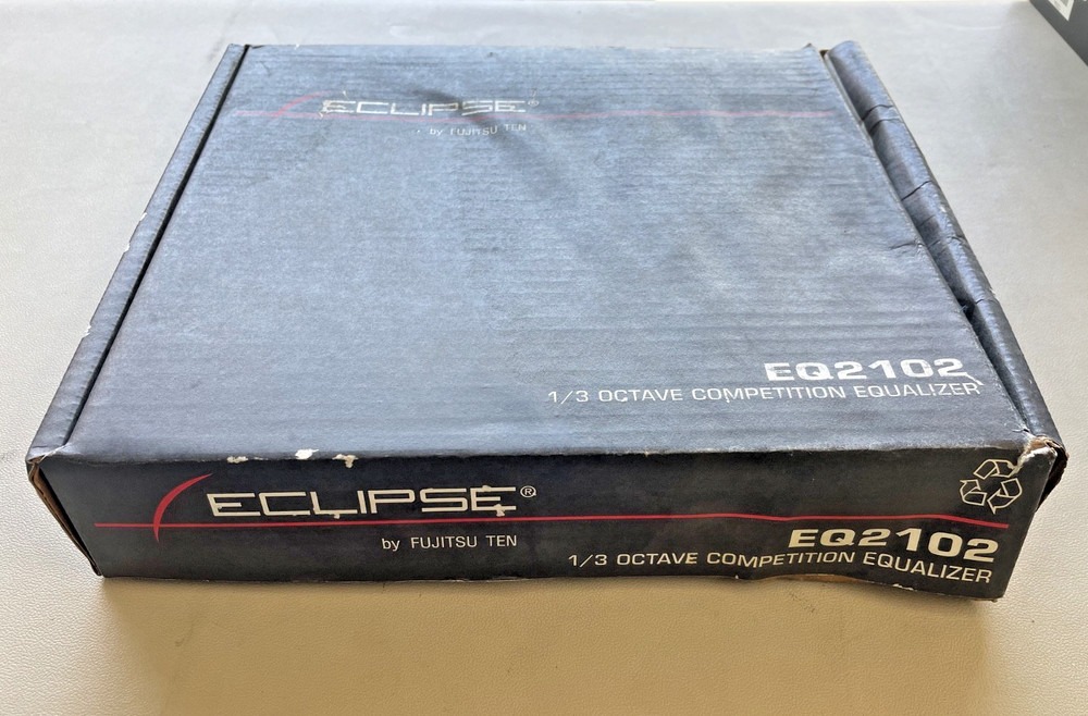 Old School Eclipse EQ2102 — 1/3 Octave Competition Equalizer, NOS #381