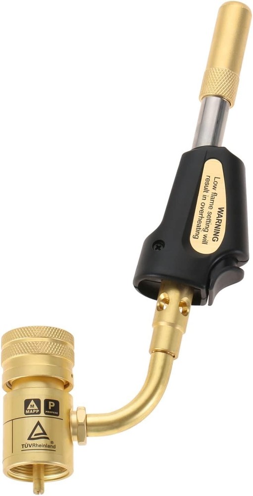 Multi-Purpose Propane Torch with 360° Rotation & Self-Ignition - Perfect for DIY