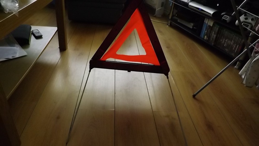 Mercedes A Class Vehicle Breakdown Warning Reflective Triangle