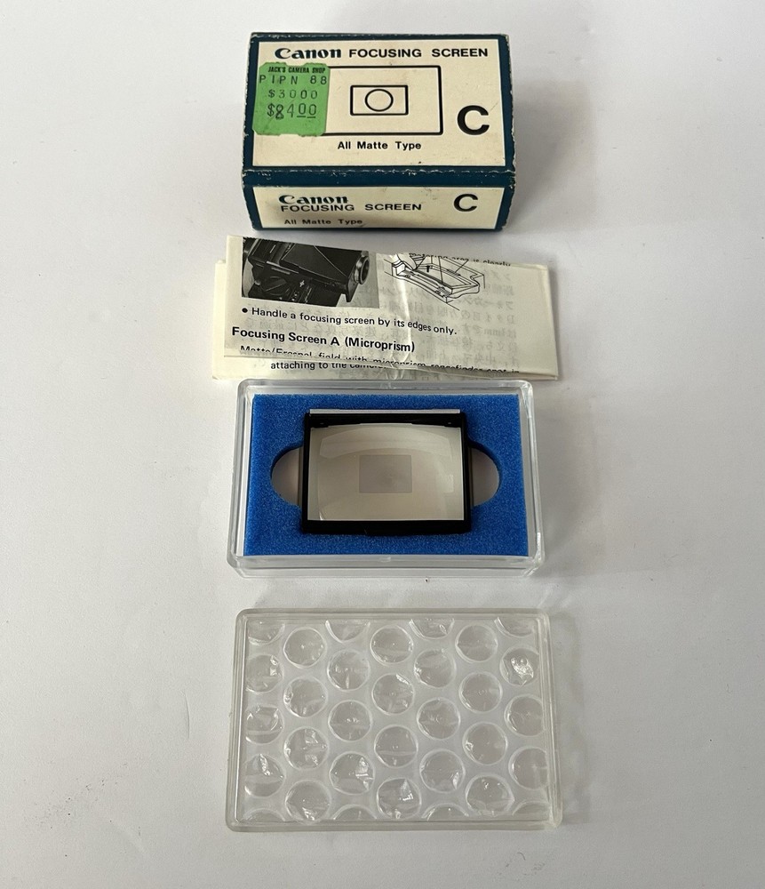 Canon F1 Focusing Screen C