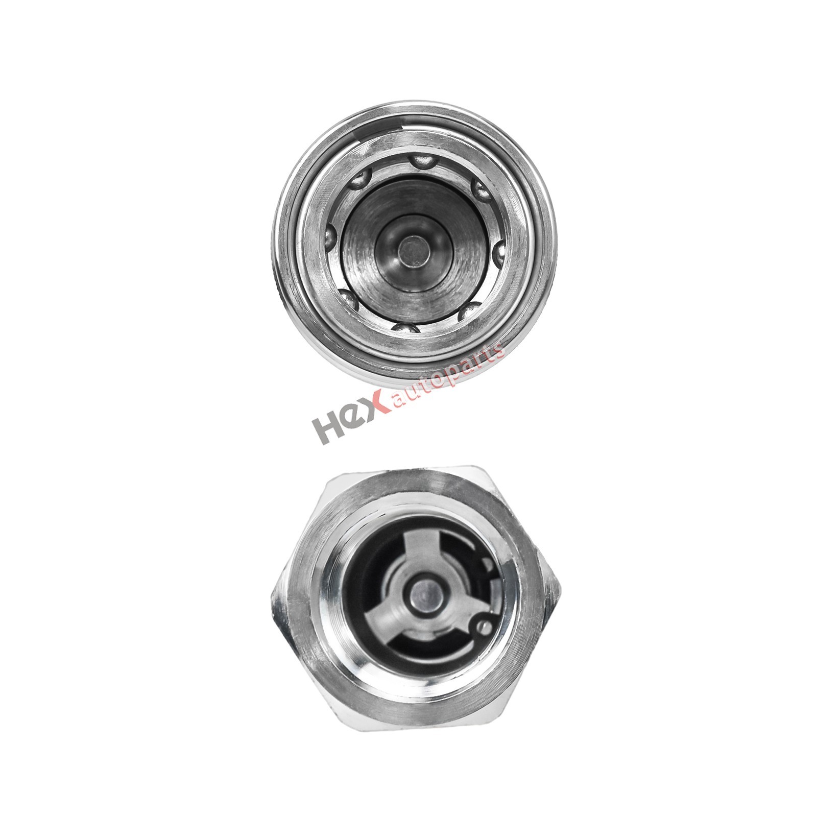 8 Sets 1/2" Ag Hydraulic Quick Connect Couplers Couplings, Poppet Pioneer Style