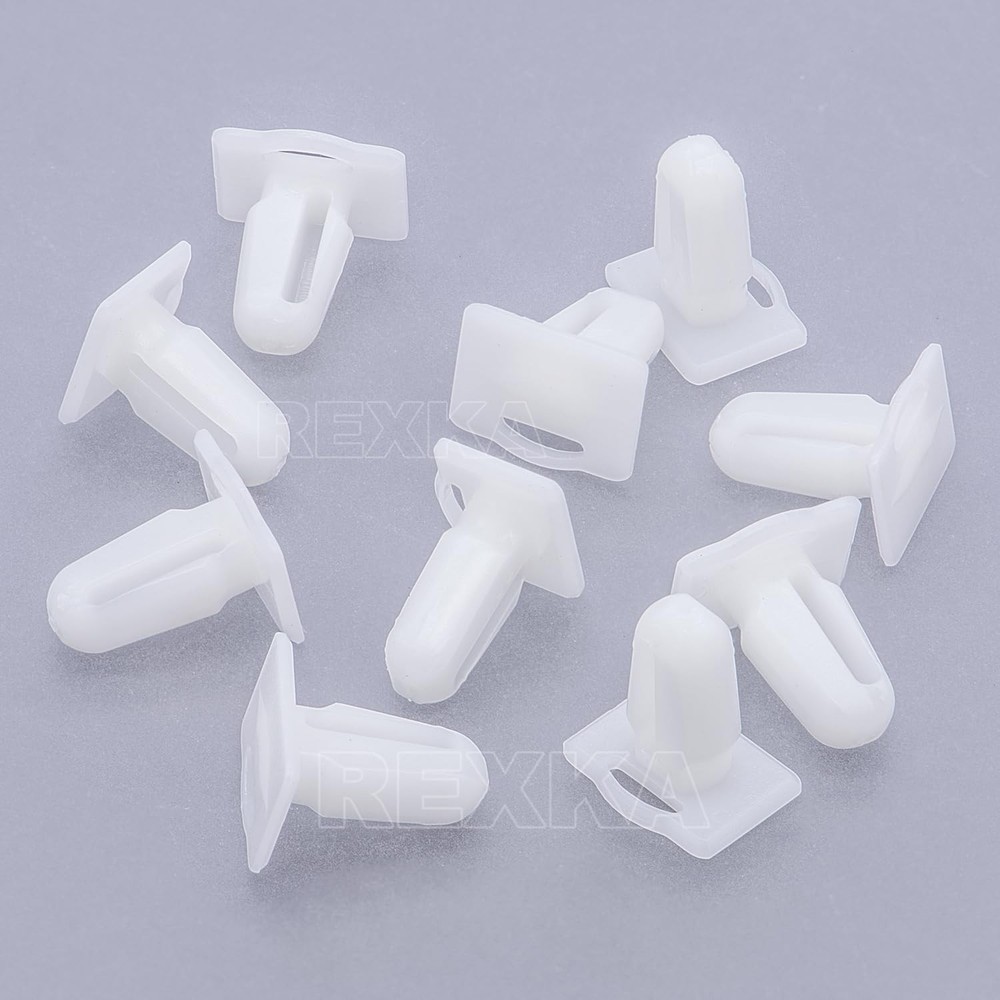Rexka 10pcs Door Sill Covering Trim Clips for BMW 51471840960 E30 E31 E32 E34 E3