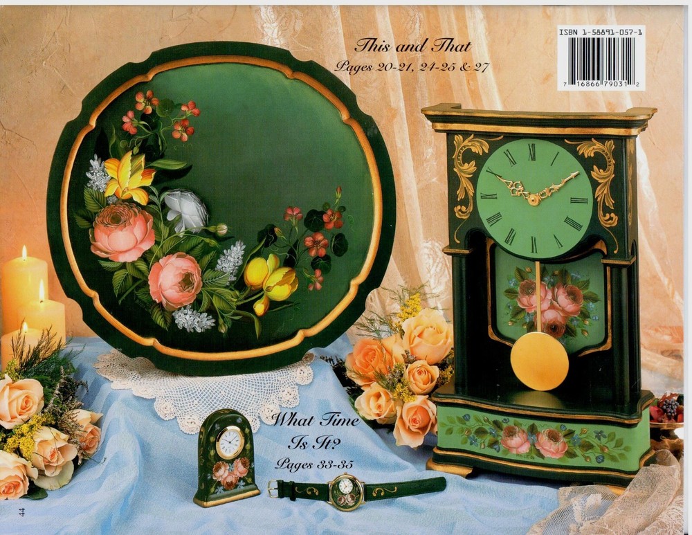 Simply Classical Heidi Ott Victorian Floral Decorative Painting Patterns Book
