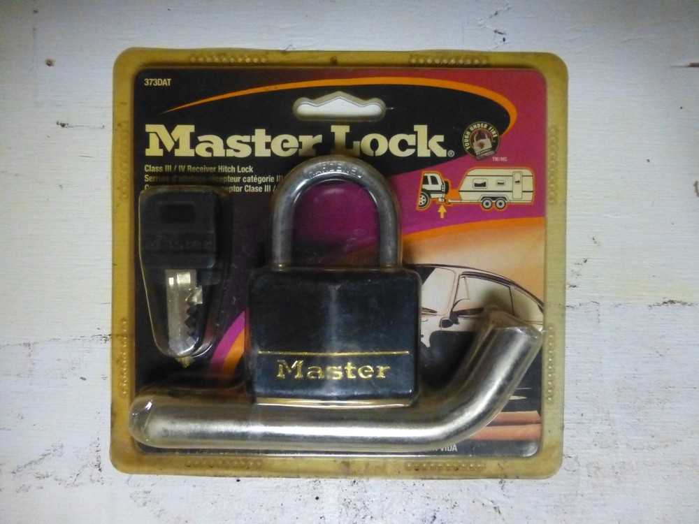Master Lock 373DAT Class III/IV Receiver hitch lock