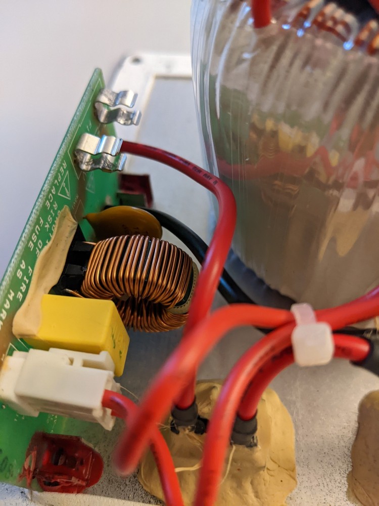 Toroidal Transformer C04-0133R3 Mounted On Back Panel Klipsch iFi. Tested.