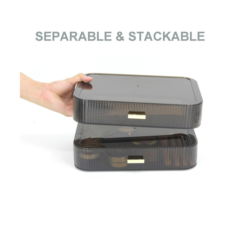 Makeup Organizer Drawers Stackable, Bathroom Vanity Organizers ... FAST USA SHIP