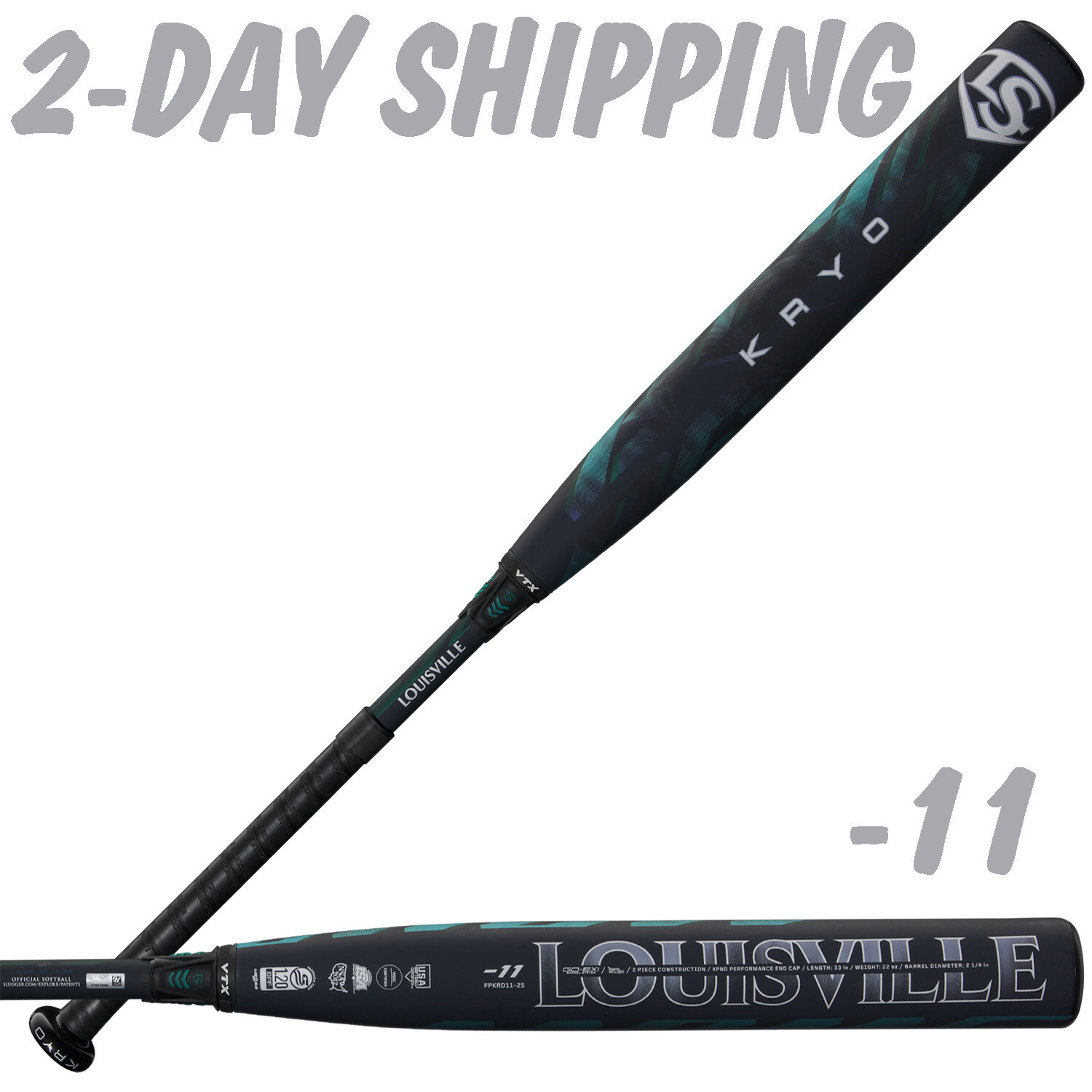 2025 Louisville Slugger KRYO 32" / 21 oz FastPitch Softball Bat w/Warranty