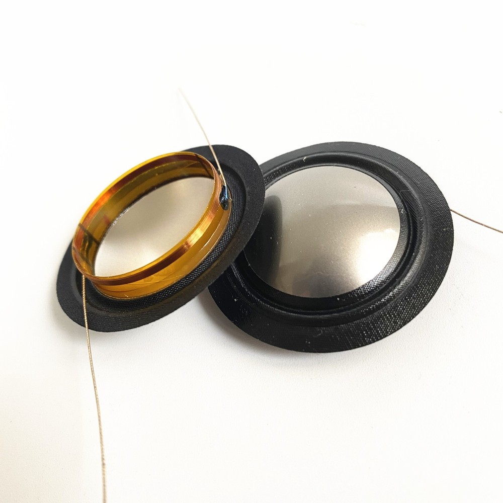 2 Replacement 1" Titanium Dome Diaphragms For Paradigm Tweeter B3TWHF-TIM-070 8Ω