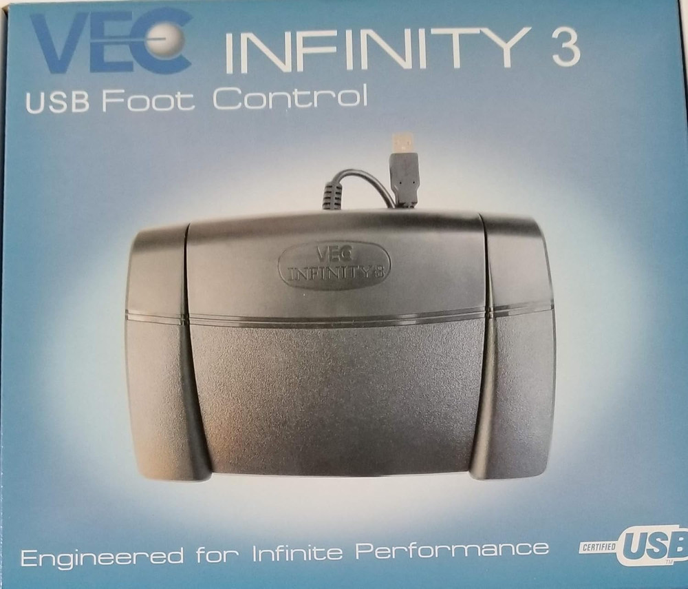 VEC In-Usb-3 Infinity 3 Digital USB Foot Control