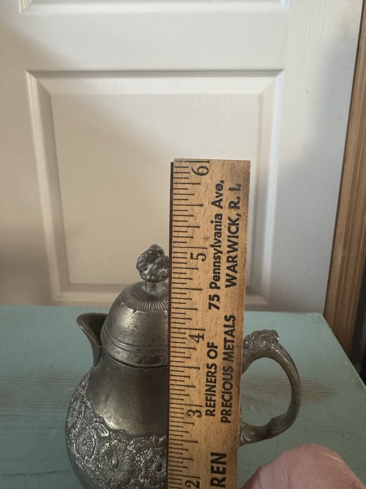 Mini Silverplated Teapot Tea Pot