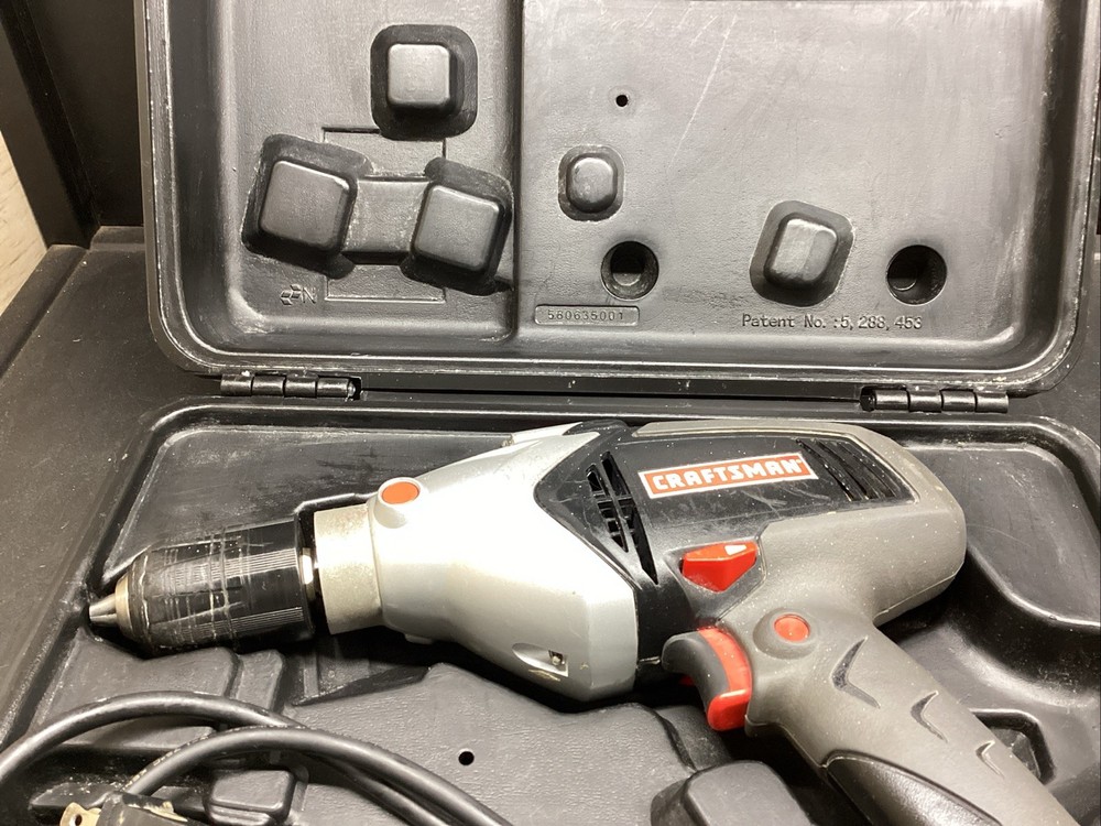 Craftsman 1/2 Inch Variable Speed Reversible Hammer Drill & Case Mod.315.101370