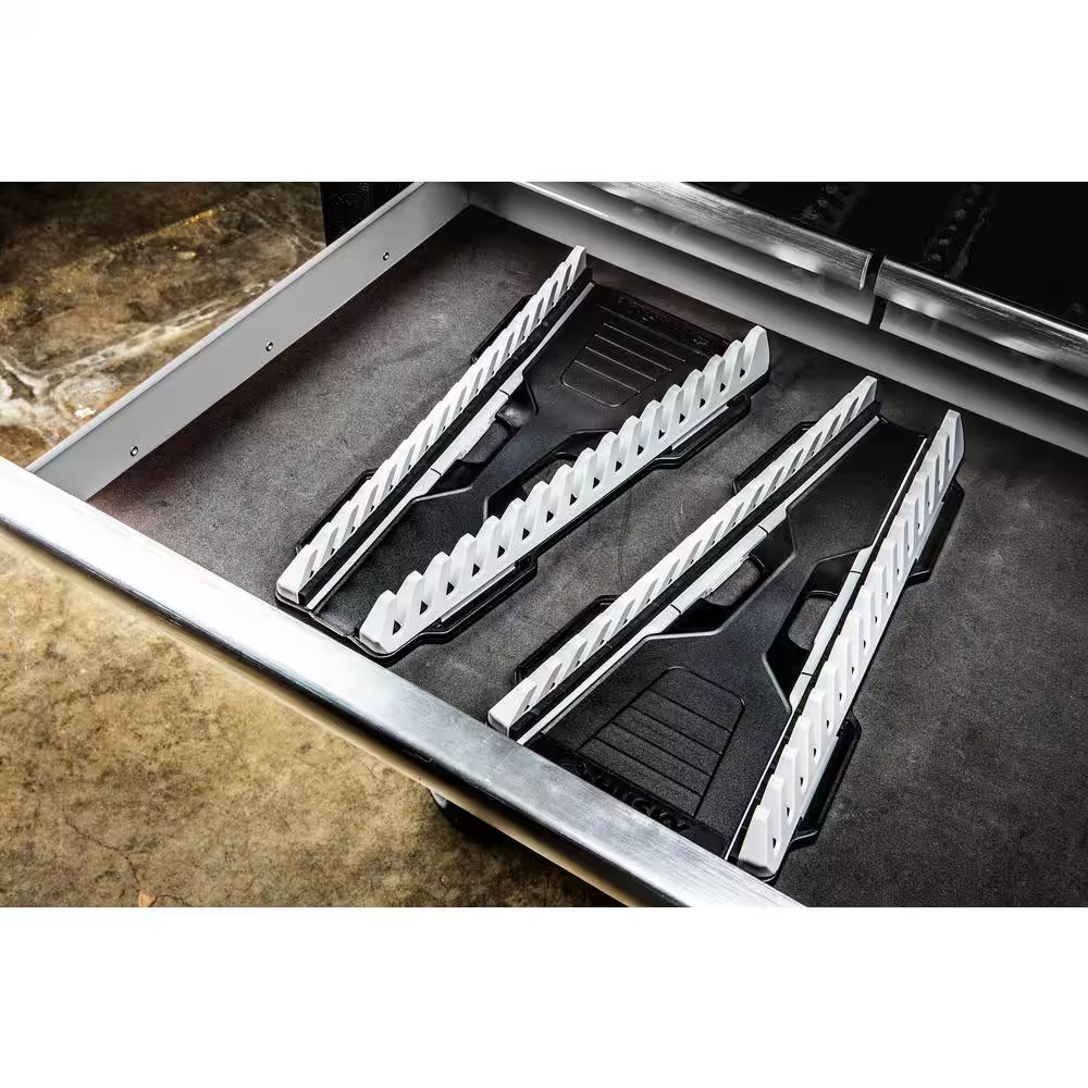 Husky 16-Piece Wrench Rack (2-Pack) | Racks Storage Metric SAE Reversible