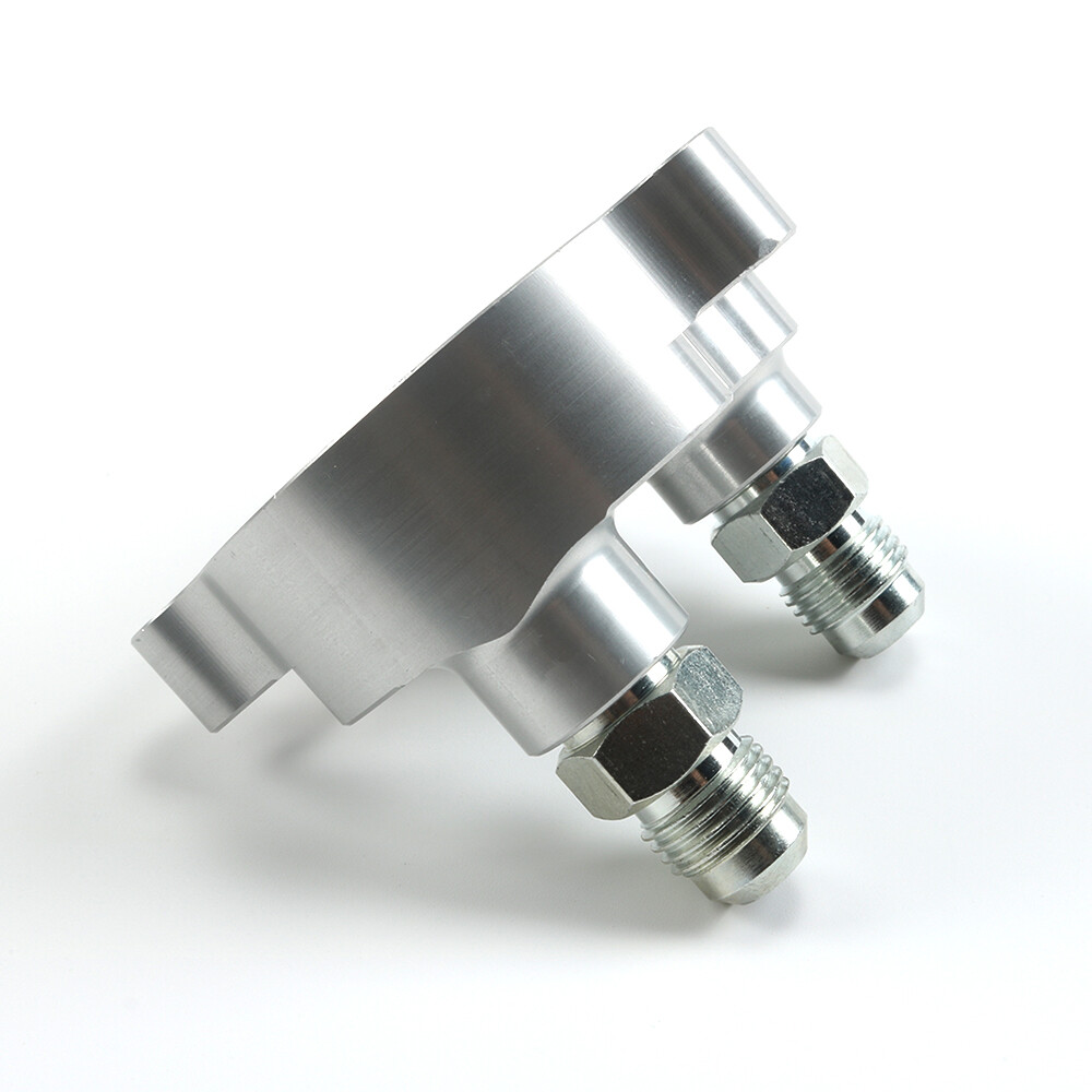 For Yamaha Warrior Raptor 350 Oil Filter to oil Cooler Adapter Billet