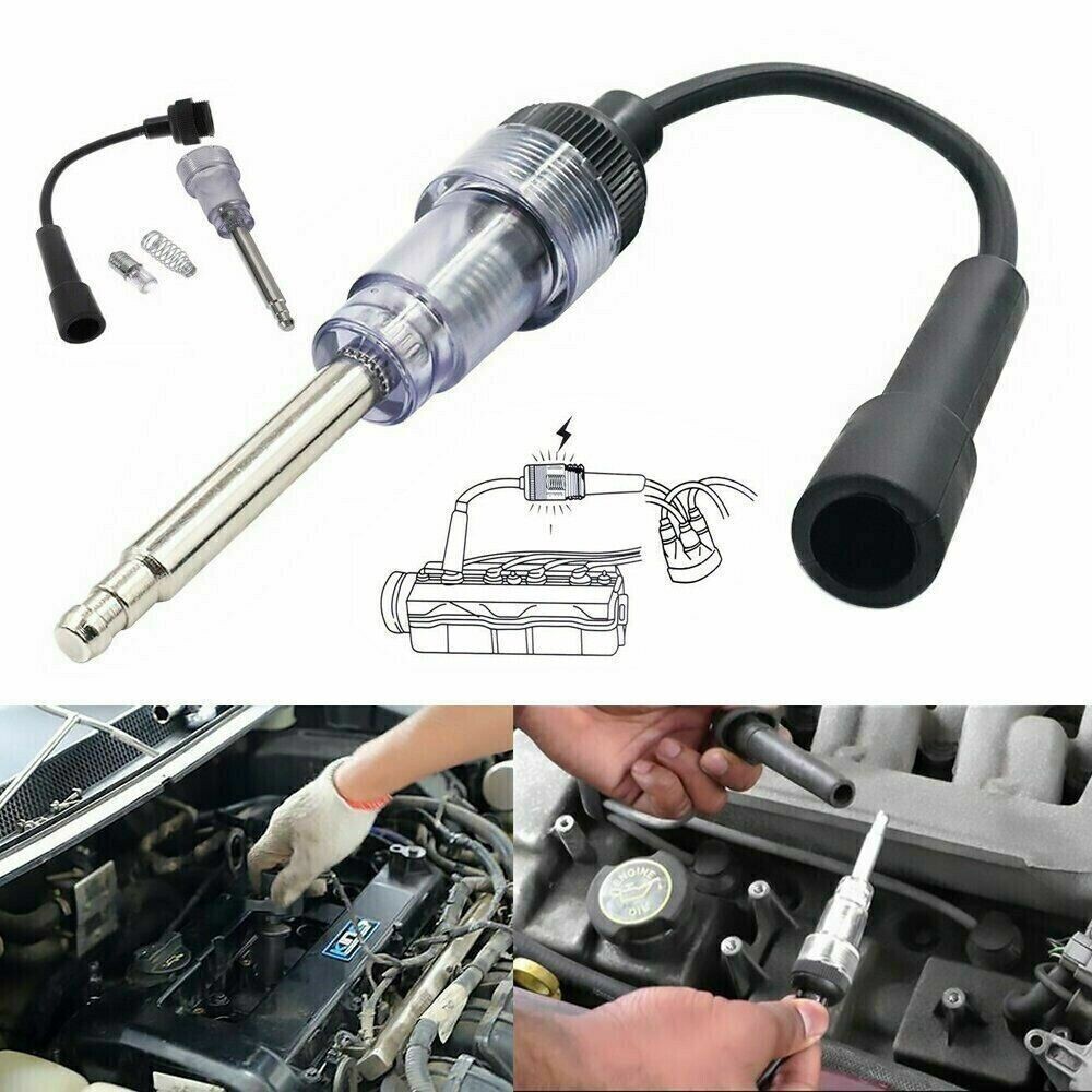 NEW Test Tool Spark Plug Tester Ignition System Coil Engine Auto Diagnostic