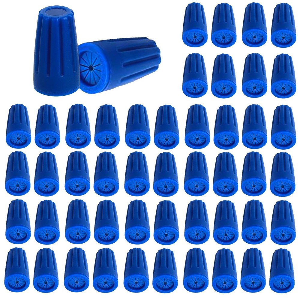 50PCS Waterproof Wire Electrical Connectors, Outdoor Seal Electrical Twist Nuts