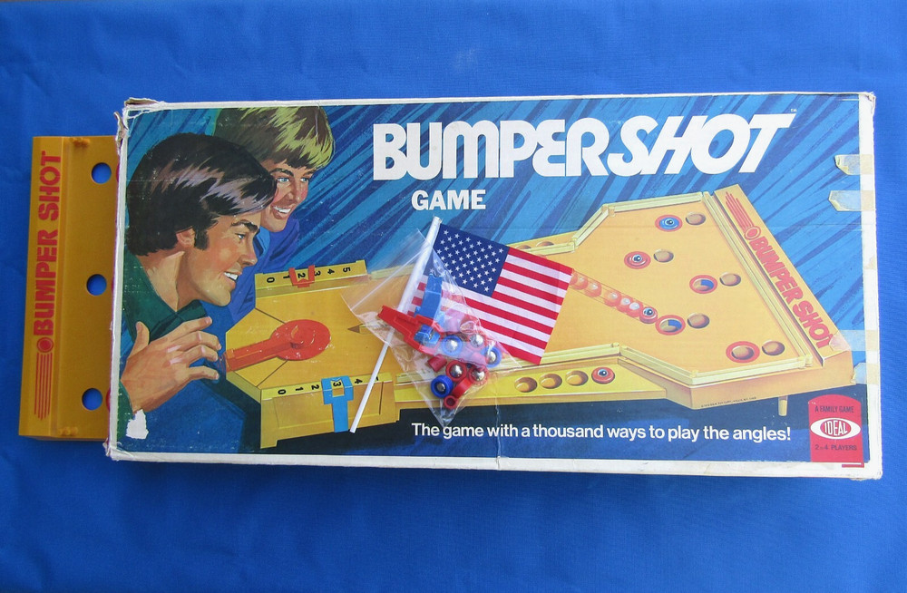 1973 Bumper Shot Game by Ideal