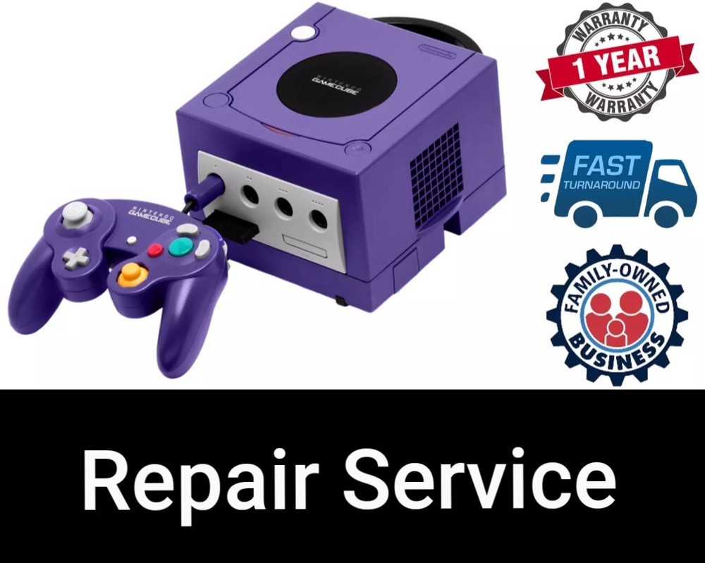 Repair & Return Service Nintendo GameCube Console All Capacitor Replacement