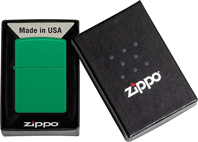 Zippo Grass Green Matte Classic 48629