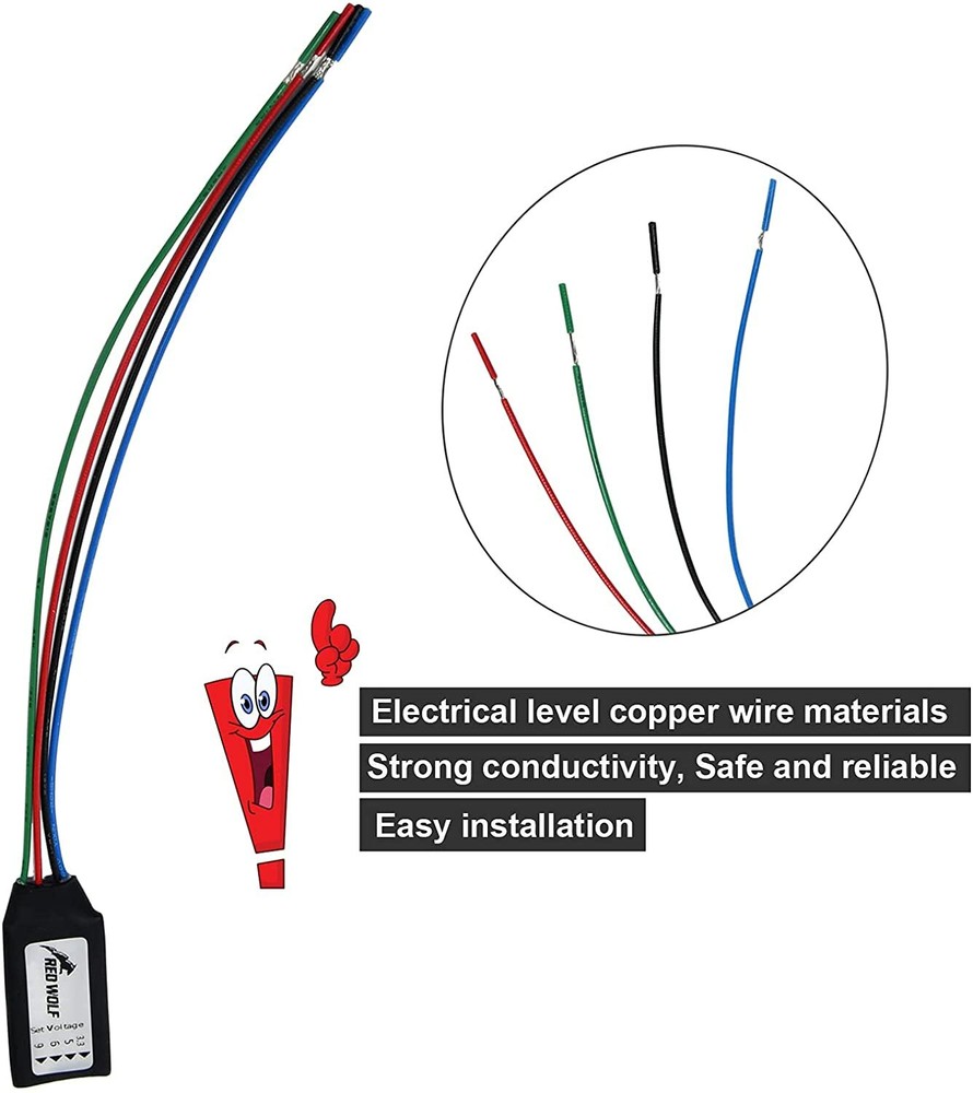 Adjust DC-DC Step Down Converter Voltage Reducer For New Backup Camera Install