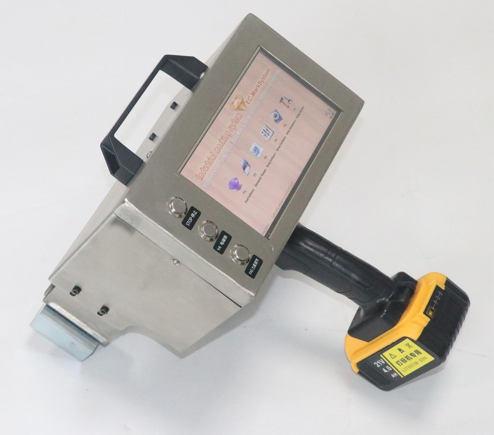 Handheld Dot Peen Marking Machine VIN Code Chassis Number Metal Printer 150*40MM