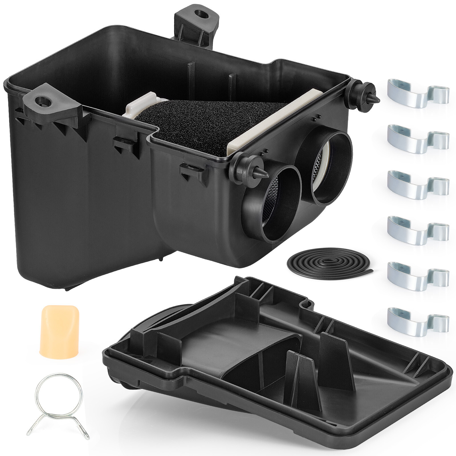 02-05 FOR Yamaha Raptor 660R LOWER BOTTOM AIRBOX AIR INTAKE FILTER BOX CASE KIT