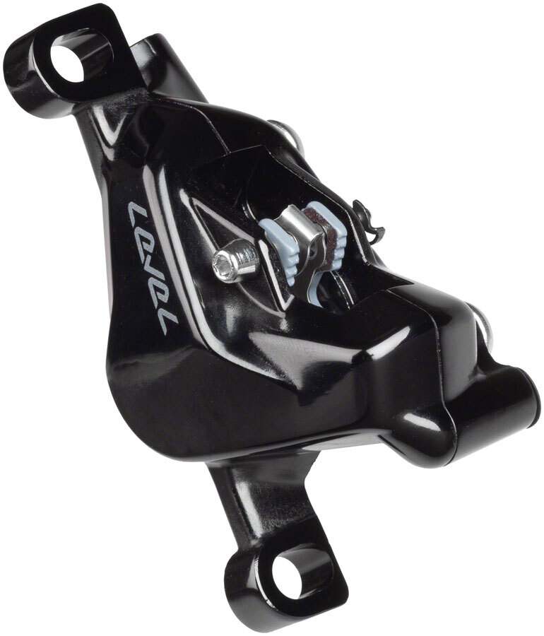 SRAM Level Silver Stealth Disc Brake Caliper Assembly - Front/Rear, Post Mount,