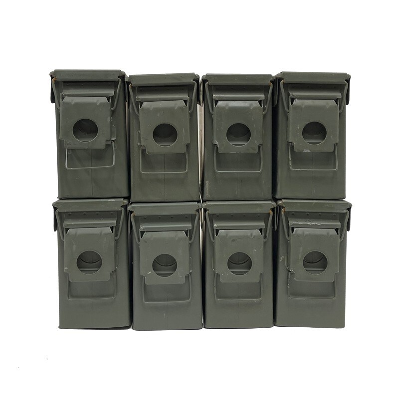 30 Cal ammo can 8 Pack - Grade 1