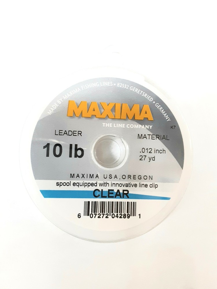 Maxima Leader 27yd Spool Clear