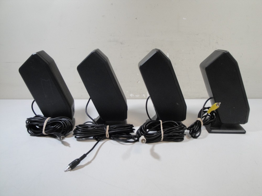 LOT OF 4 LOGITECH X-450 COMPUTER SPEAKERS