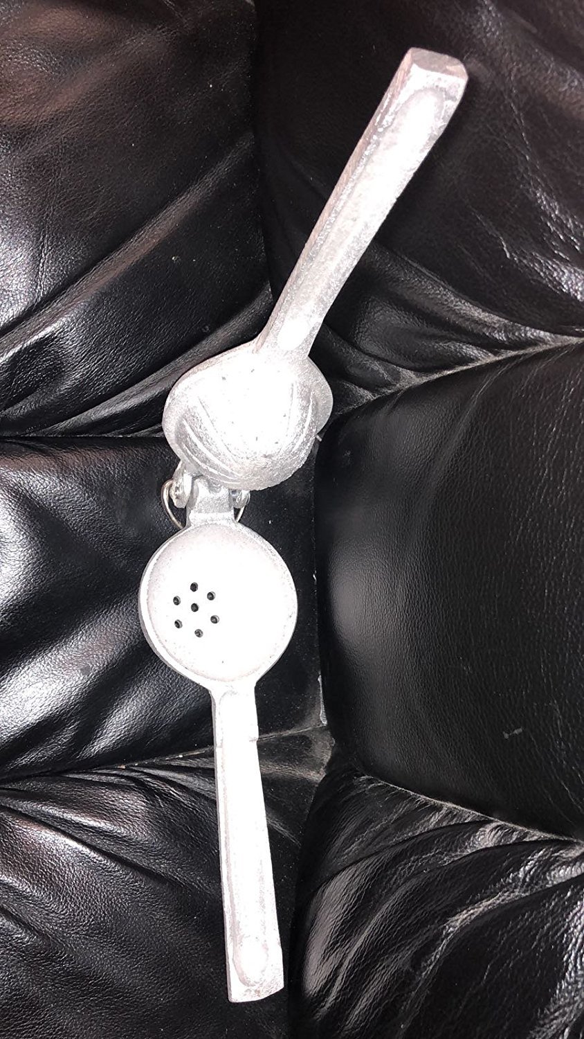 Mexican Unpolished Aluminum Metal Lime/Small Lemon Manual Squeezer Hand Juicer