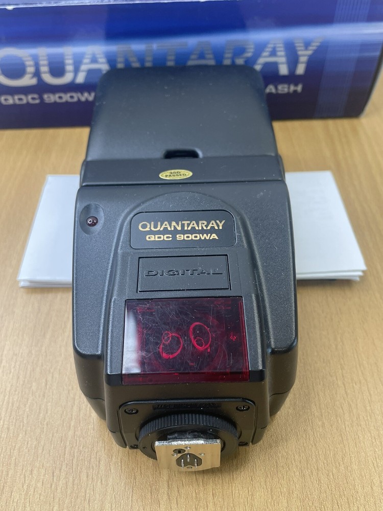 Quantaray QDC 900WA Digital Zoom Flash For Canon-New Open Box