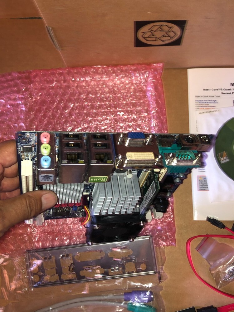 BCM MX45GM Mini ITX Motherboard