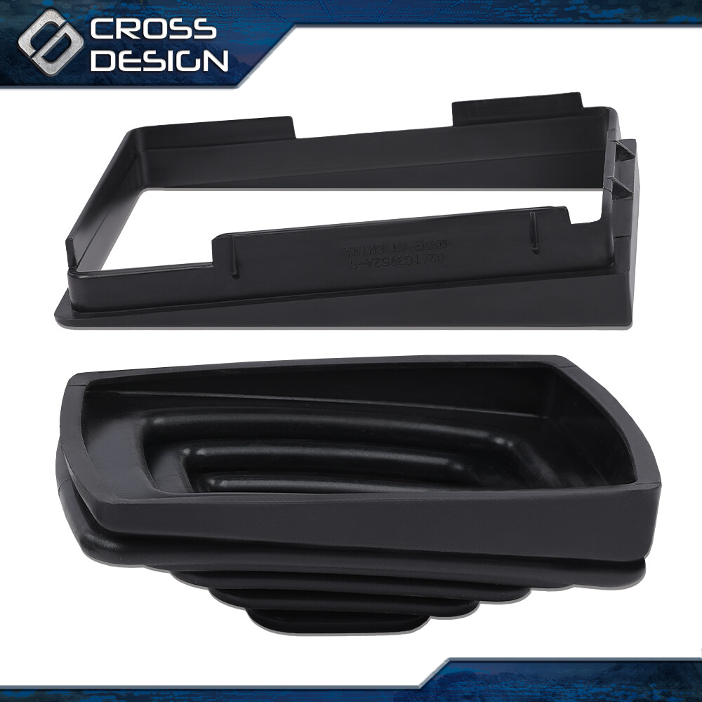 Fit For 1997-04 Jeep TJ Wrangler Manual Trans Shifter Boot & Retainer Bezel Kit