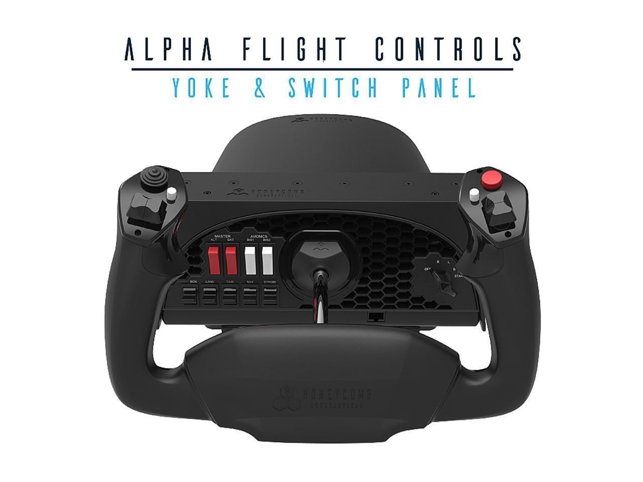 Honeycomb - Aeronautical Alpha Flight Controls Yoke & Switch Panel