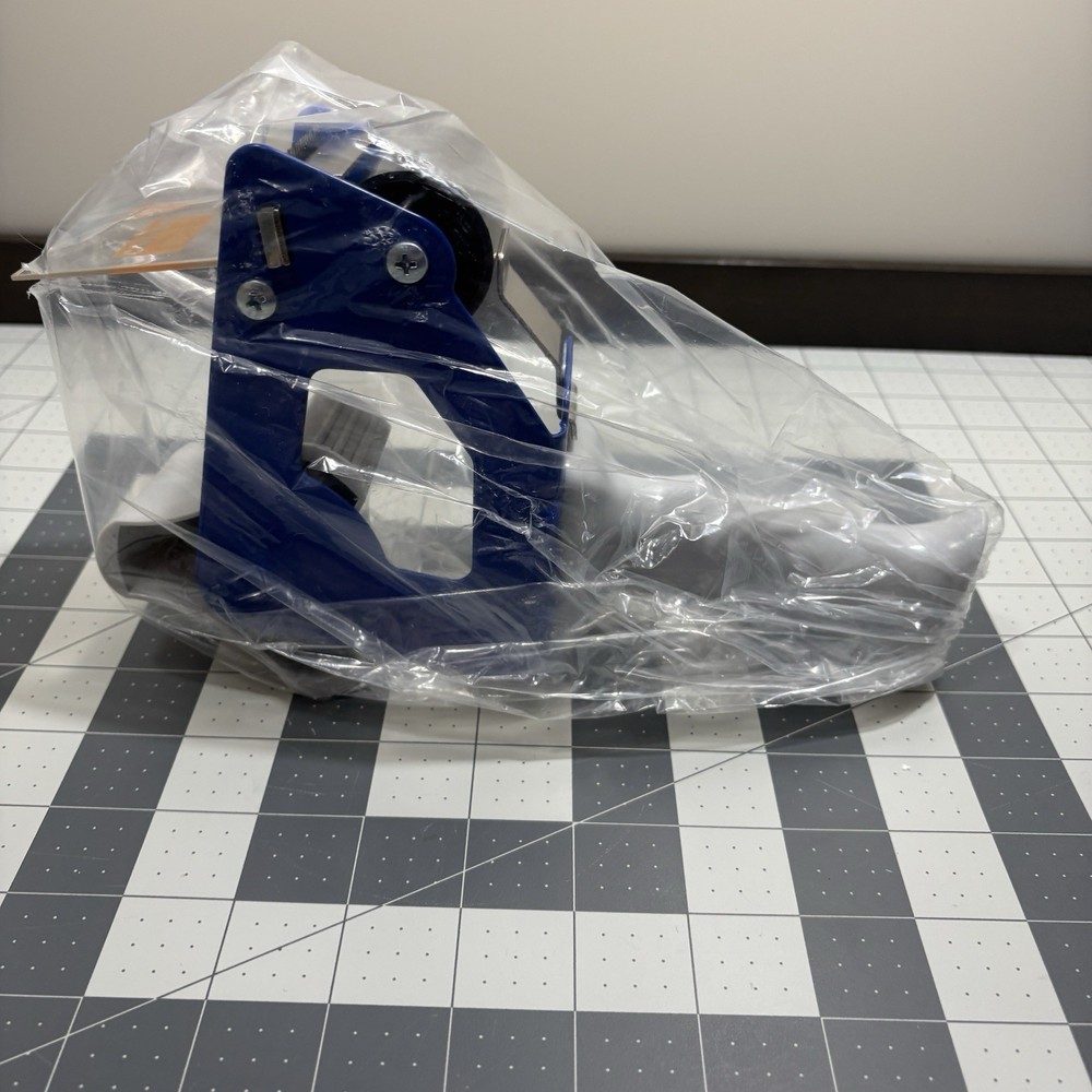 Packing Tape Dispenser Handheld Plastic Shield Protector Cutting Edge Roller NEW