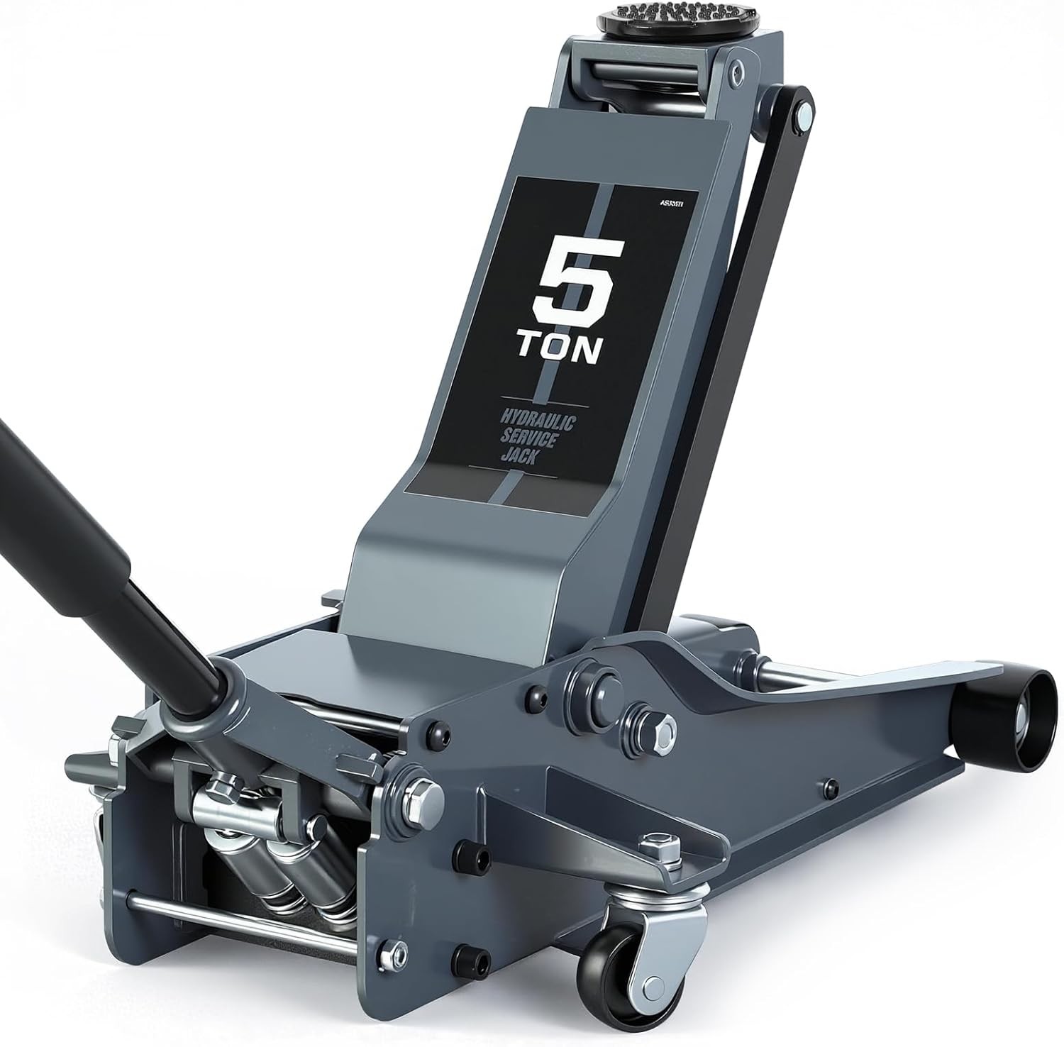 5 Ton Floor Jack Hydraulic Low Profile Floor Jack  Lift Pump, , 5 Ton  Grey