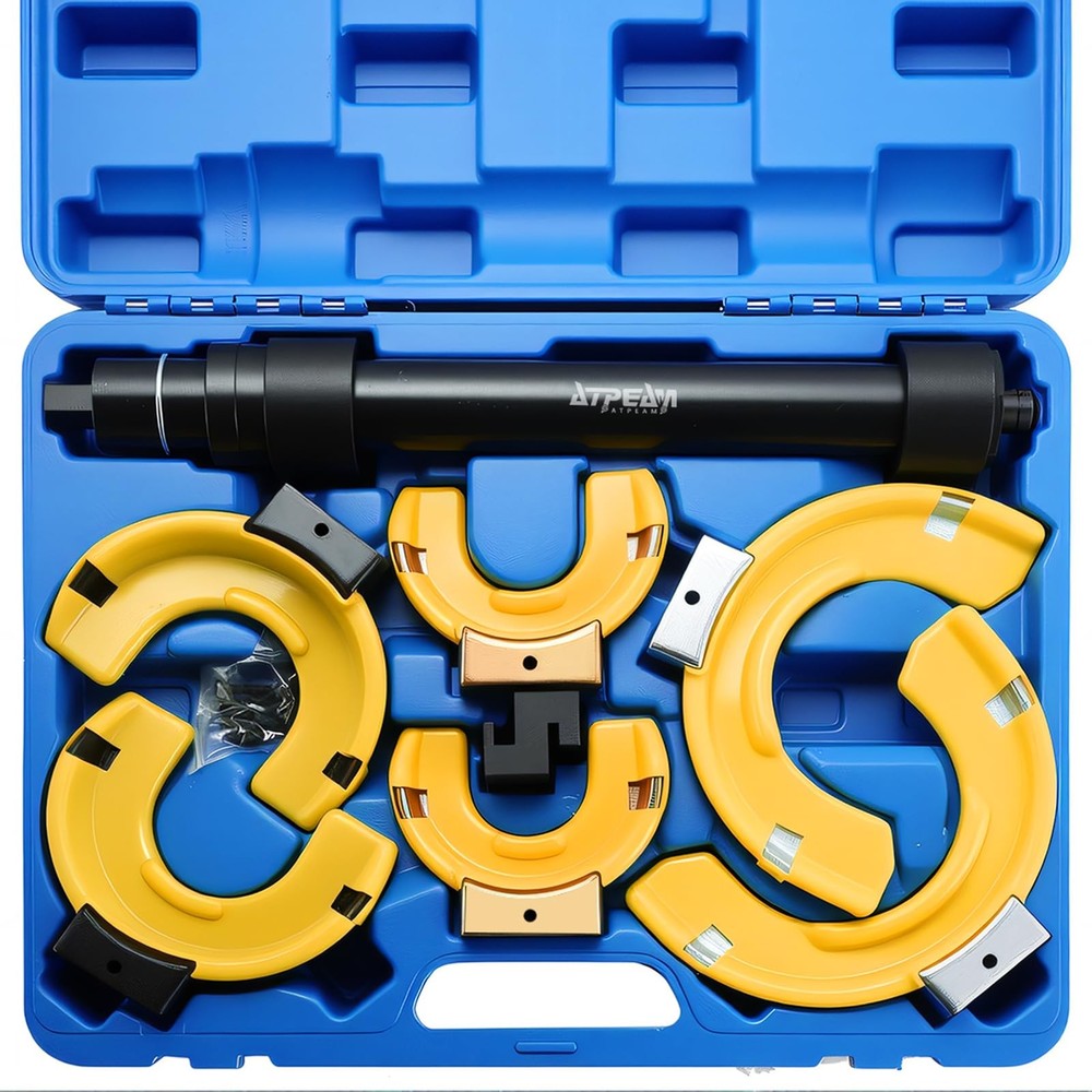 ATPEAM Macpherson Strut Spring Compressor Kit Universal Interchangeable Fork...