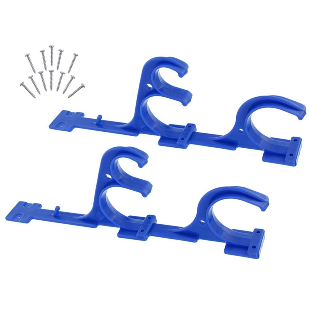 Garden Pool Hanger Tool Storage Rack Organizer Hook Skimmer Bracket