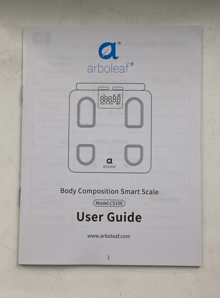 Arboreal Eight-electrode Body Composition Scale E1B