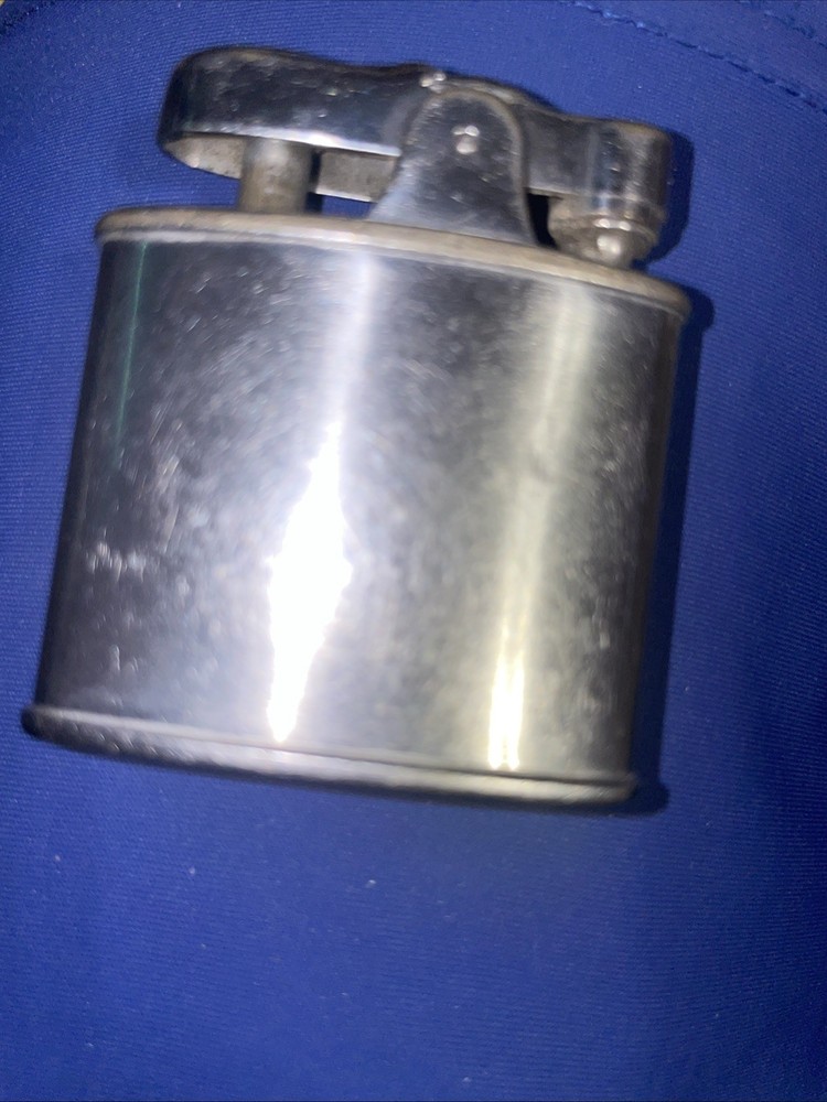 VINTAGE RONSON  De- Light Silver Tone LIGHTER