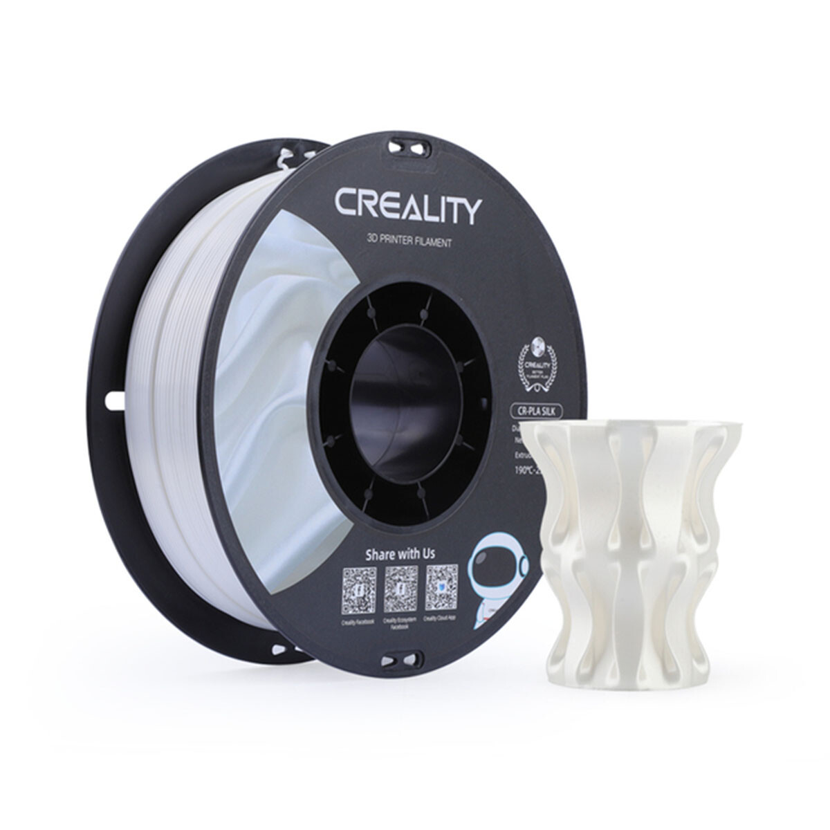 Creality 3D Printer Filament PLA/Hyper PLA/Silk/Hyper PETG/PETG 1.75mm 1KG/2.2lb