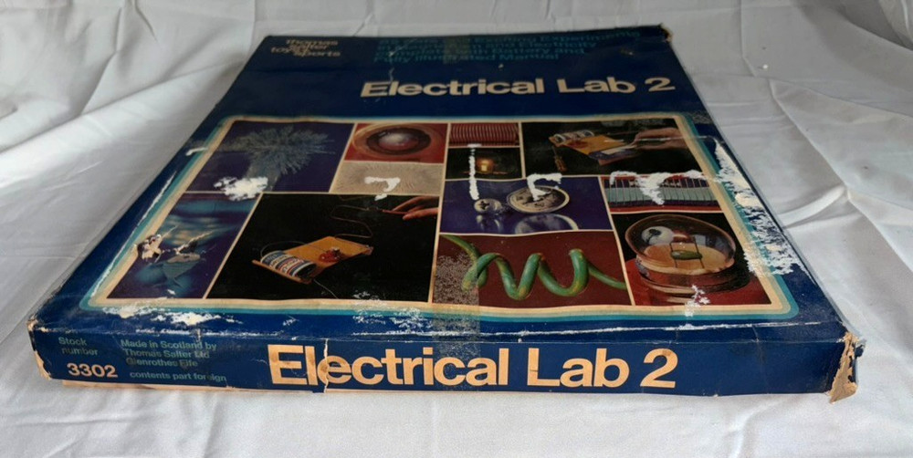 Vintage Thomas Salter Science Kit- Electrical Lab 2