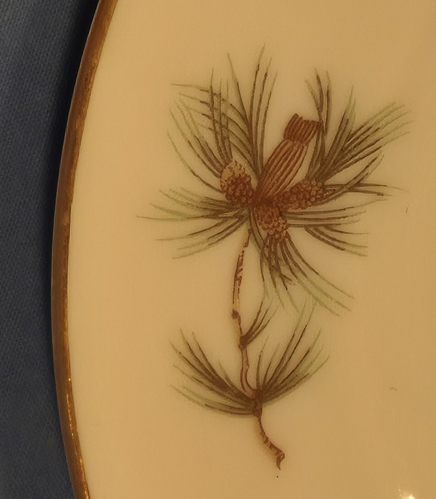 4 Rosenthal Aida PINE NEEDLE, Bread & Butter Plates, Germany EUC