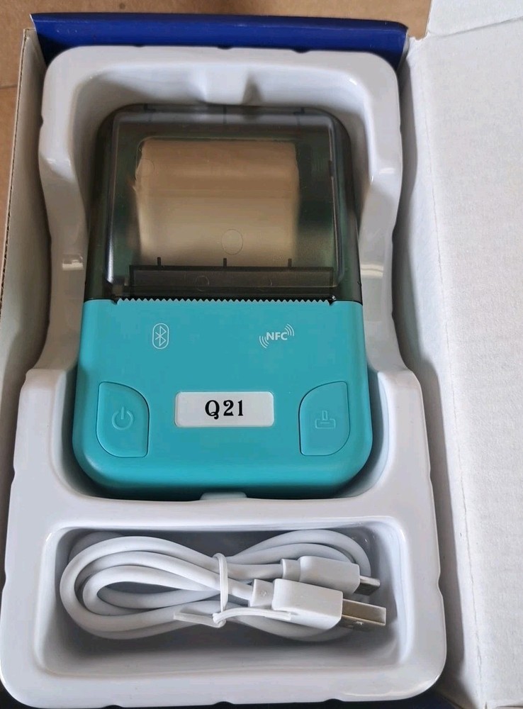 OneNonly Q21 Label Maker - Portable Bluetooth Thermal Label Printer Handheld...
