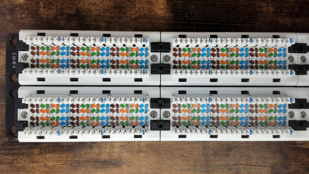 ICC ICMPP04860 48-port CAT6 Patch Panel Rack Mountable 2 RMS
