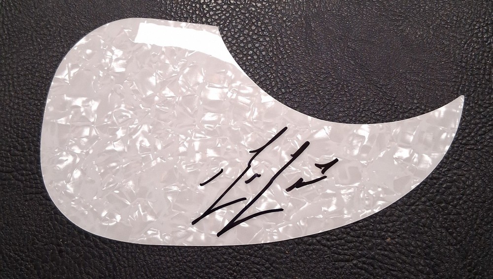 Bailey Zimmerman Signed Pickguard b