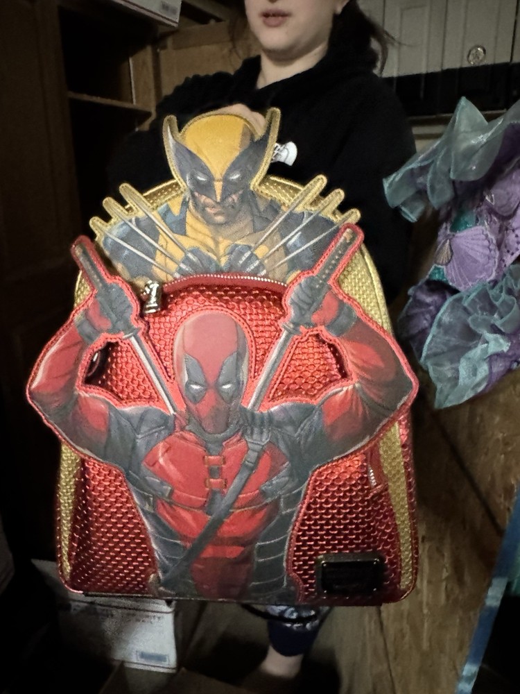 Marvel Deadpool Wolverine Loungefly Backpack